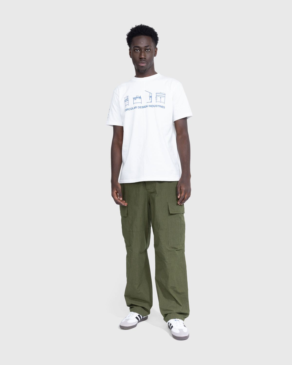 Space Available Studio – Circular Industries T-Shirt White - T-shirts - White - Image 4