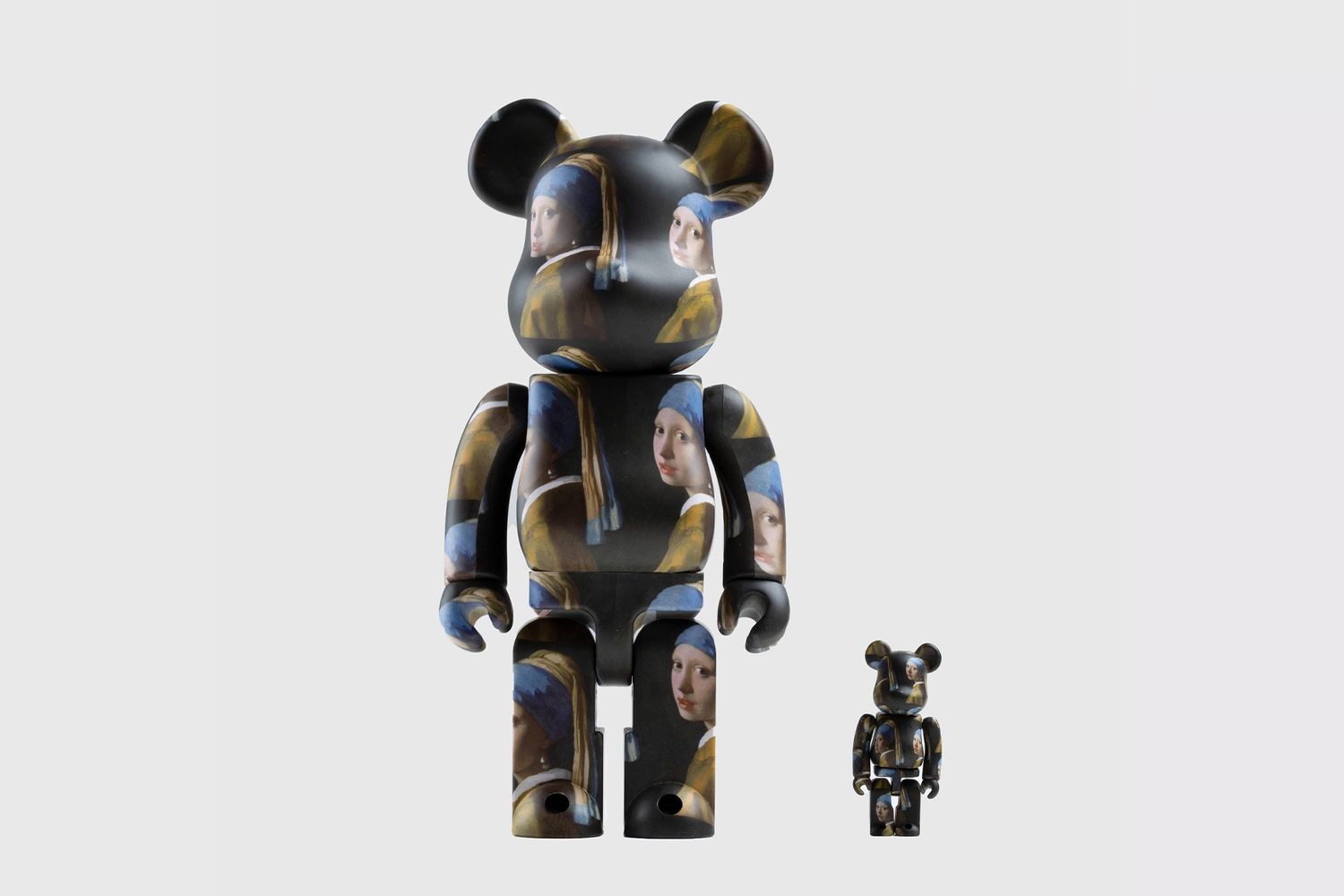 BE@RBRICK Johannes Vermeer「Girl with a Pearl Earring」100% & 400%