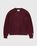 Highsnobiety – Alpaca Raglan Sweater Burgundy - Knitwear - Red - Image 1