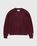 Highsnobiety – Alpaca Raglan Sweater Burgundy - Knitwear - Red - Image 1