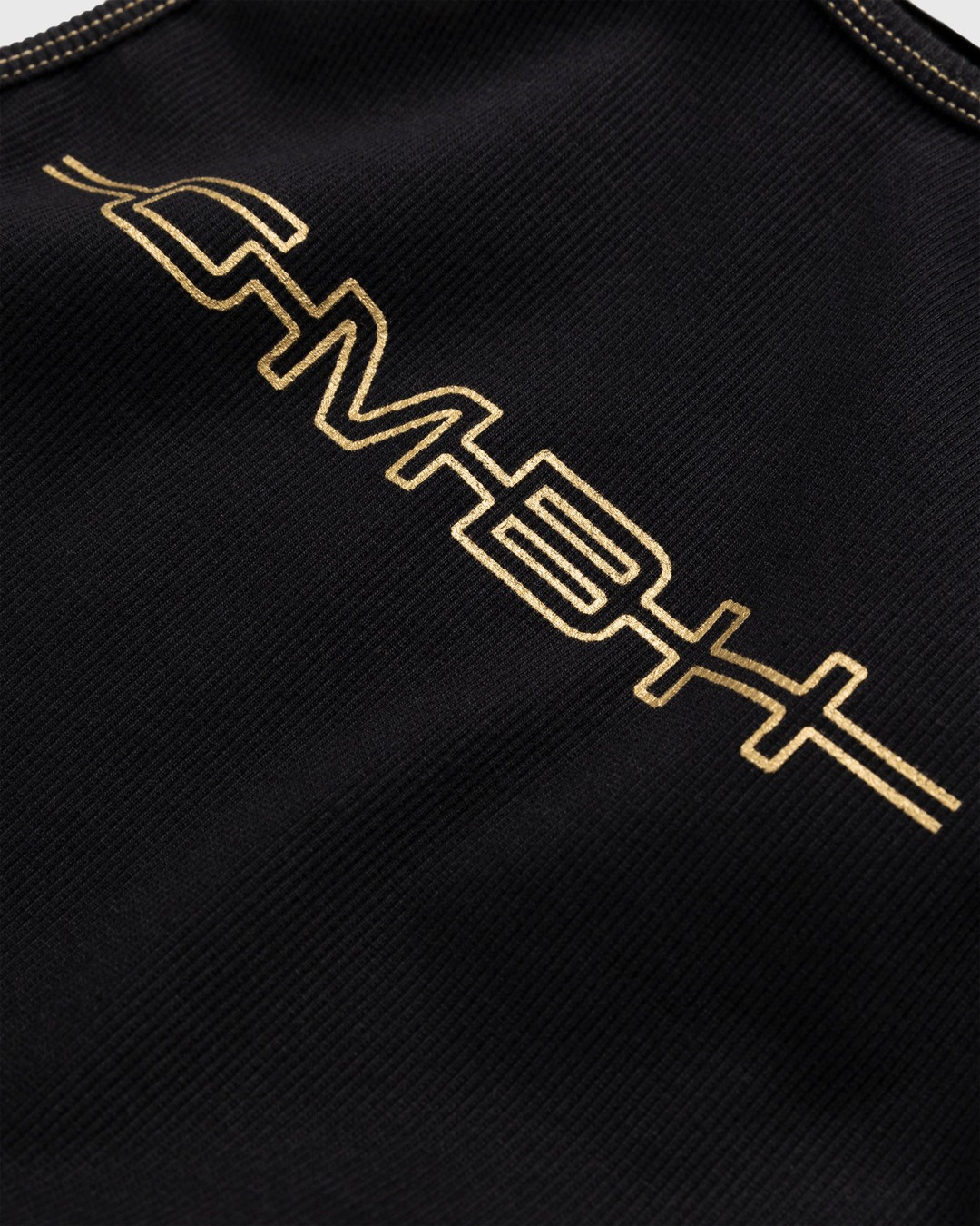 GmbH – Ali Rib Tank Top Black/Yellow - Men Tops - Black - Image 5