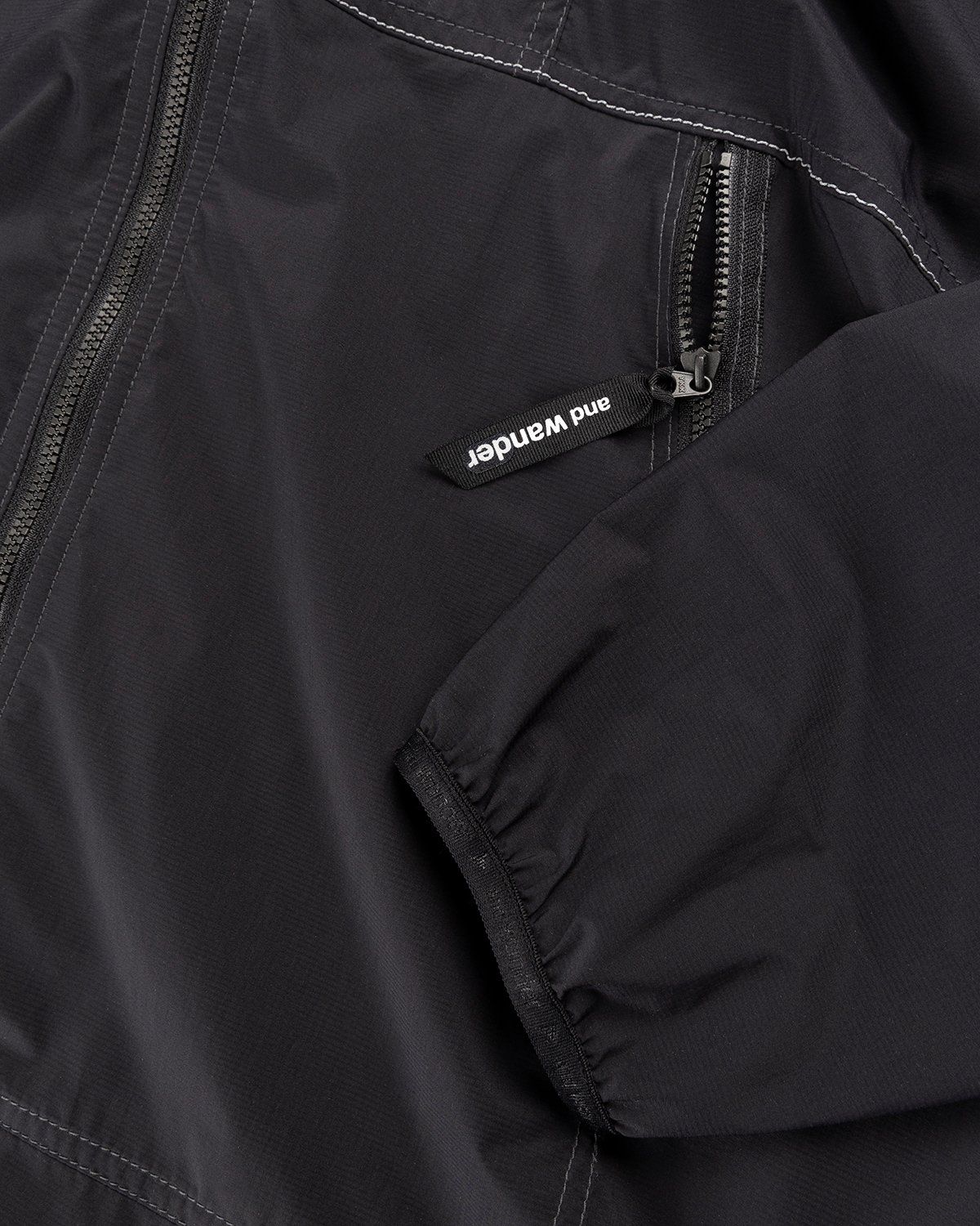 And Wander – Pertex Wind Jacket Black - Outerwear - Black - Image 6