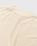 Auralee – Super Soft Wool Jersey Mock Neck T-Shirt Ivory - T-shirts - Beige - Image 4