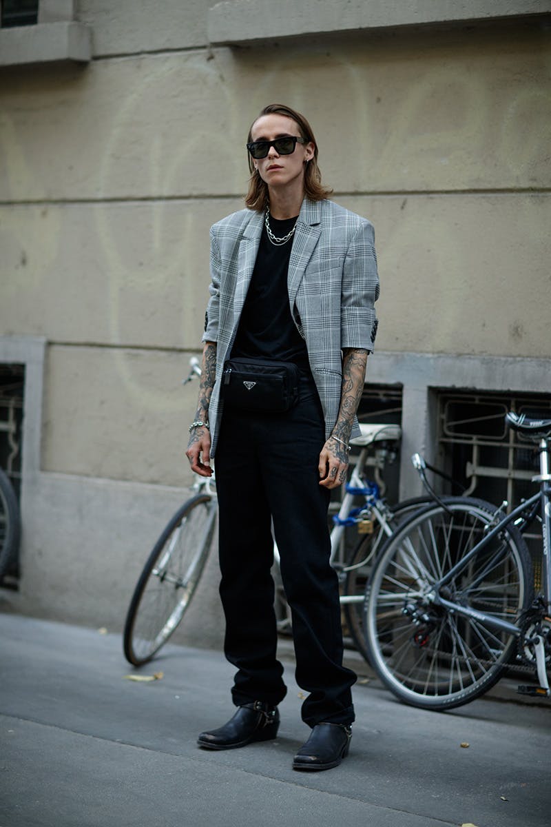 milan fashion week street style special1 Tailoring ss19