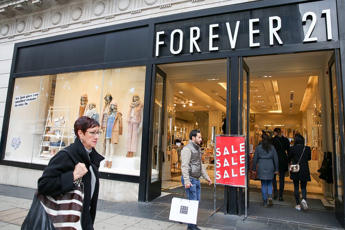 forever 21 bankruptcy