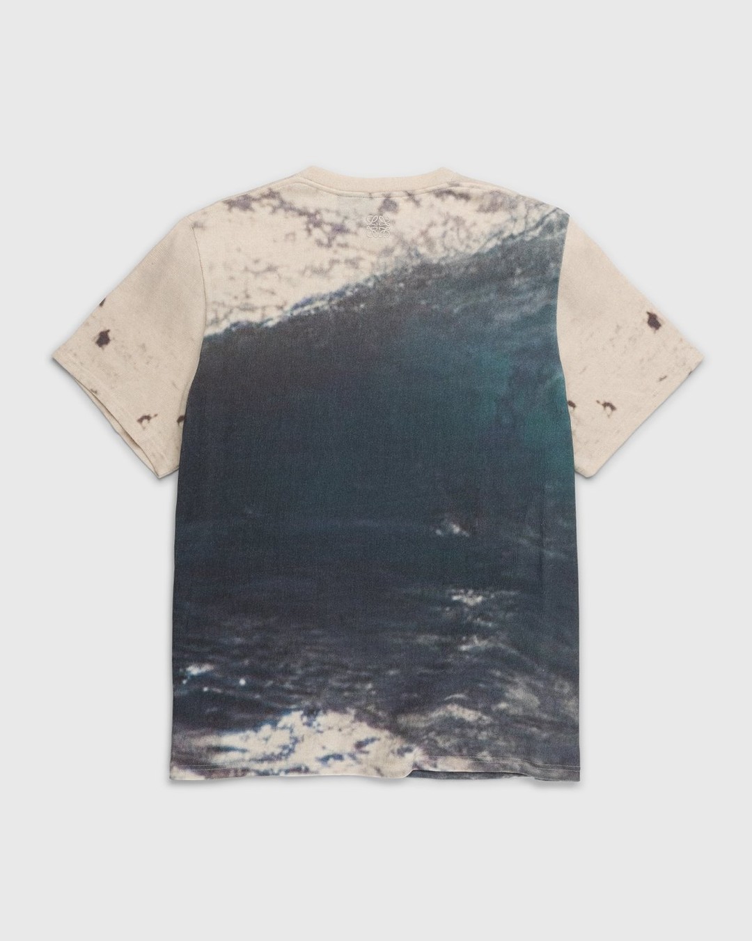 Loewe – Paula's Ibiza Surf Print T-Shirt Ecru/Navy Blue - Tops - Multi - Image 2