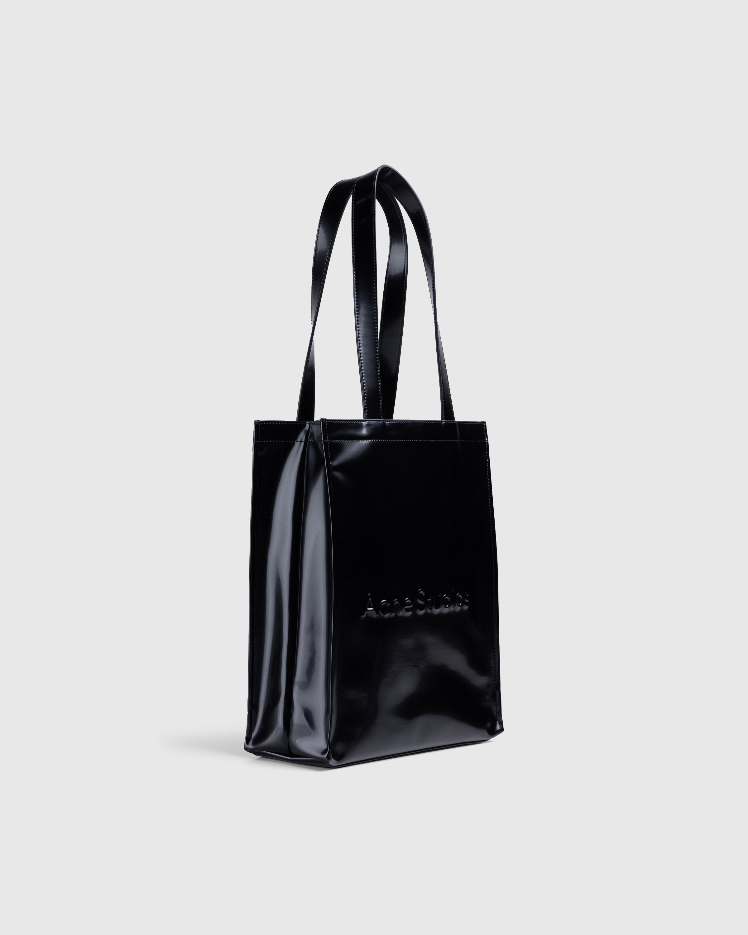 Acne Studios – Logo Shoulder Tote Bag Black - Bags - Black - Image 3