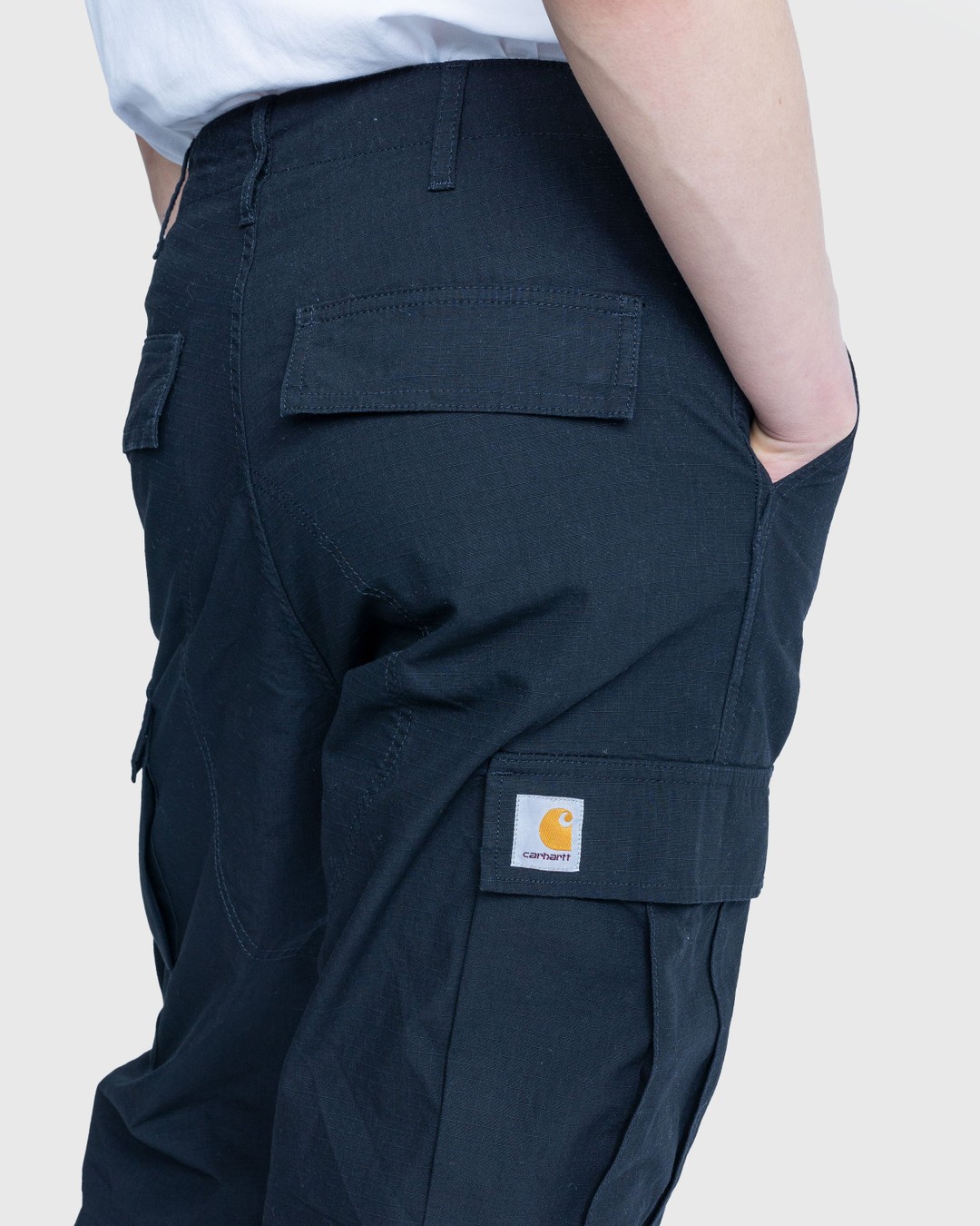 Carhartt navy blue cargo new arrivals pants