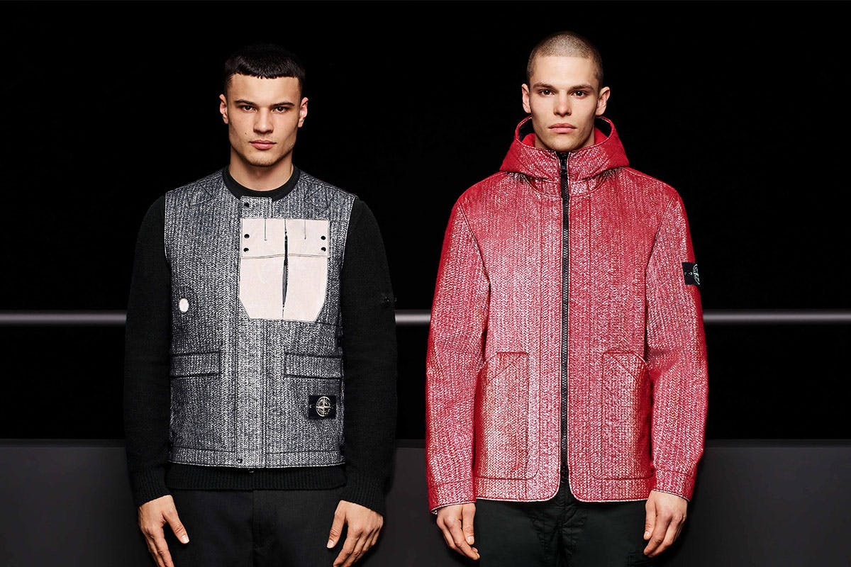 Stone Island Launches Needle Punched Reflective Outerwear