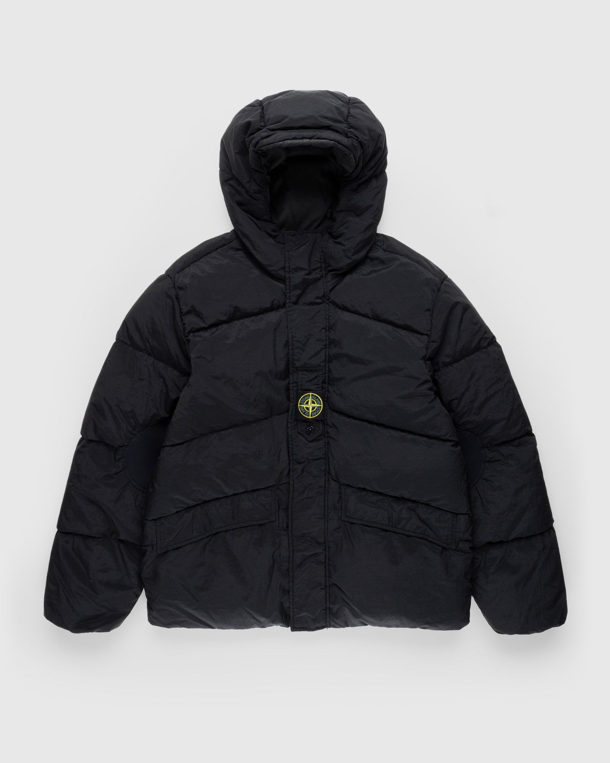 Stone Island – Reversible Nylon Metal Down Jacket Black - Outerwear - Black - Image 1