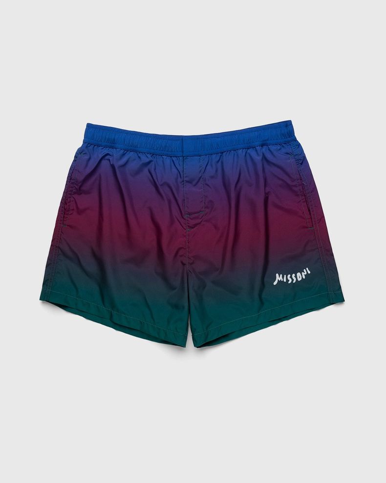 Missoni – Degrade Print Swim Shorts Blue
