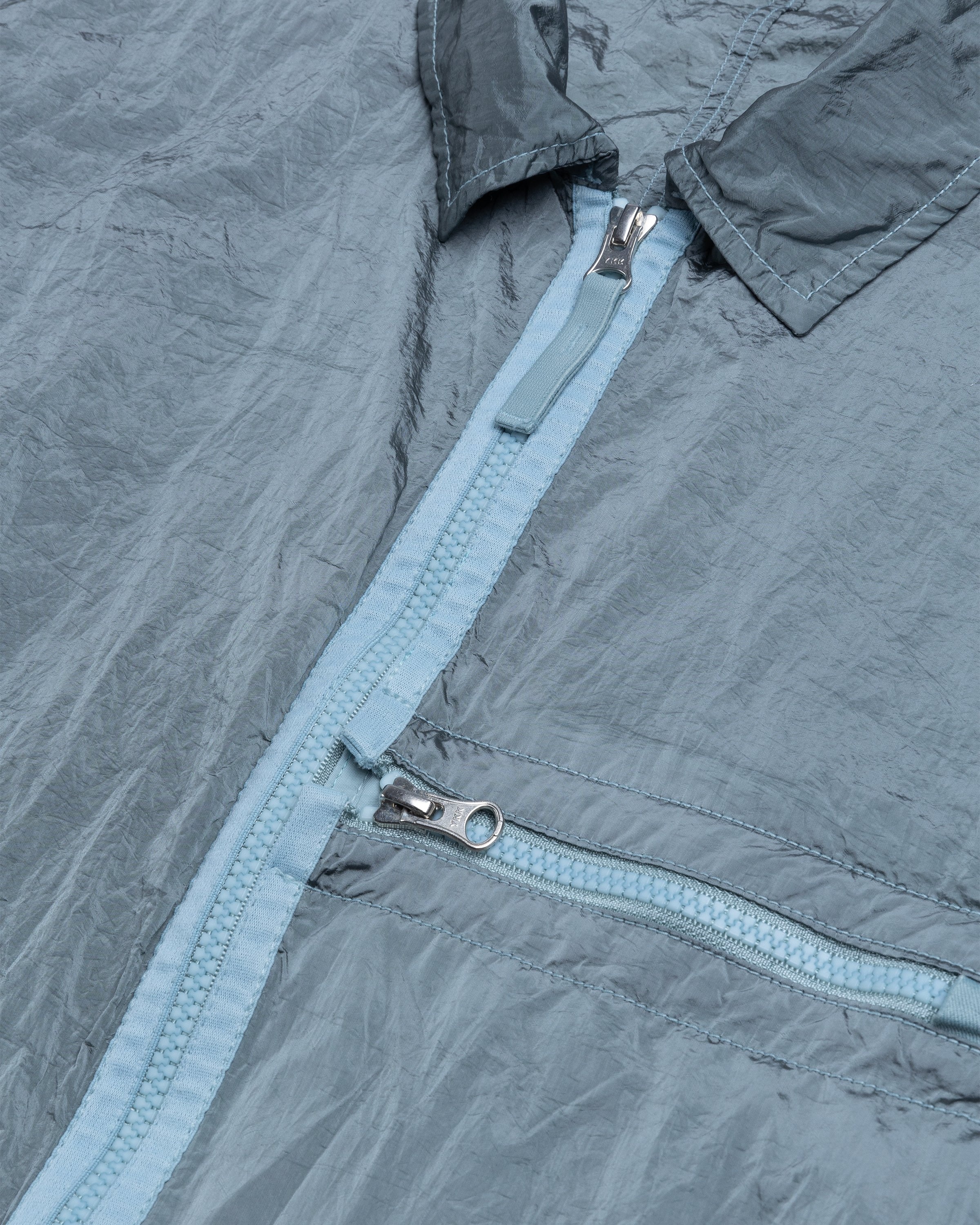 Sky blue 2025 stone island overshirt