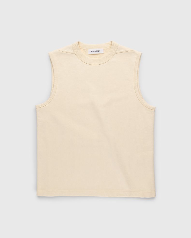 Cotton Gilet Cloud Cream