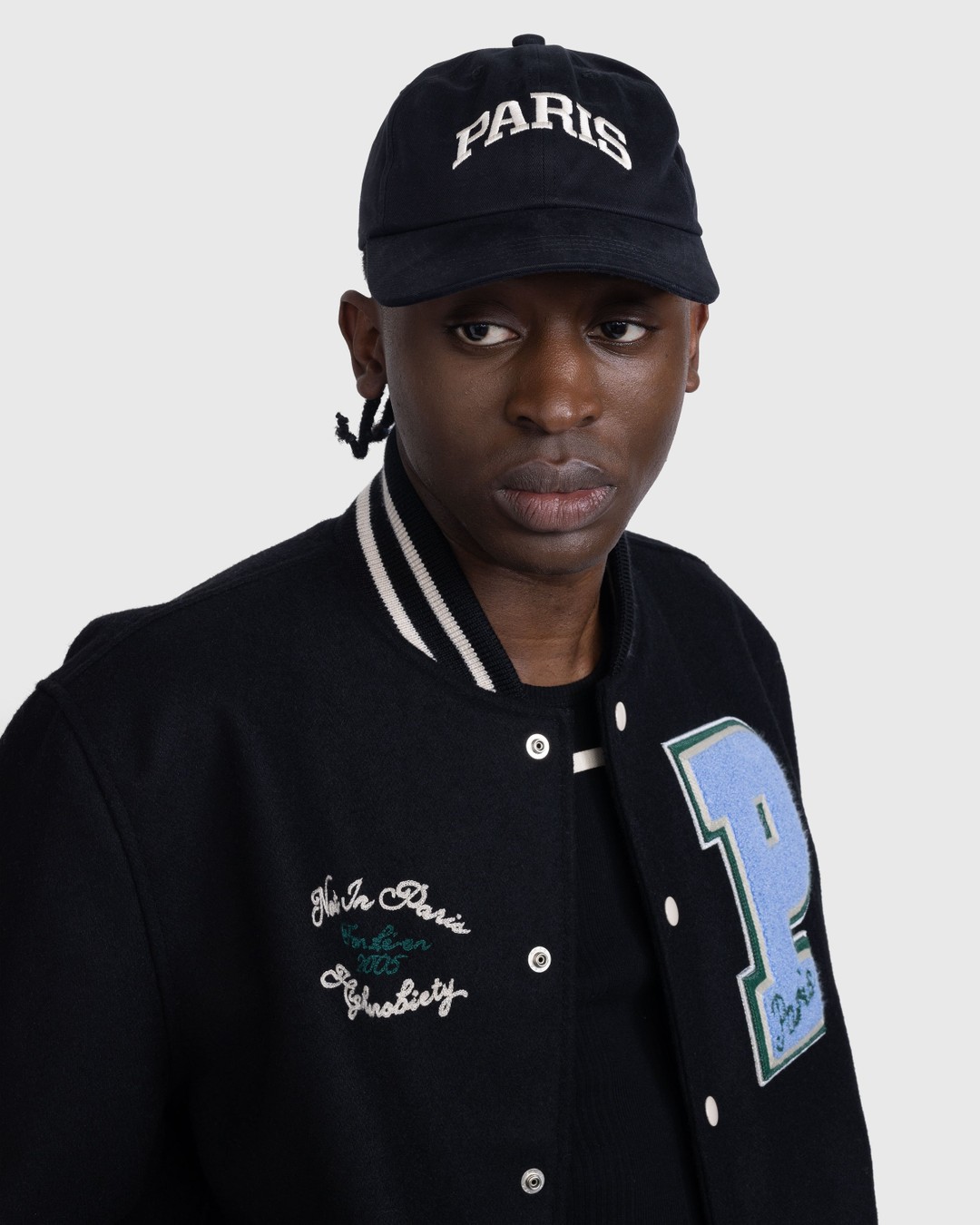 Highsnobiety – Not in Paris 5 Cap Black - Hats - Black - Image 6
