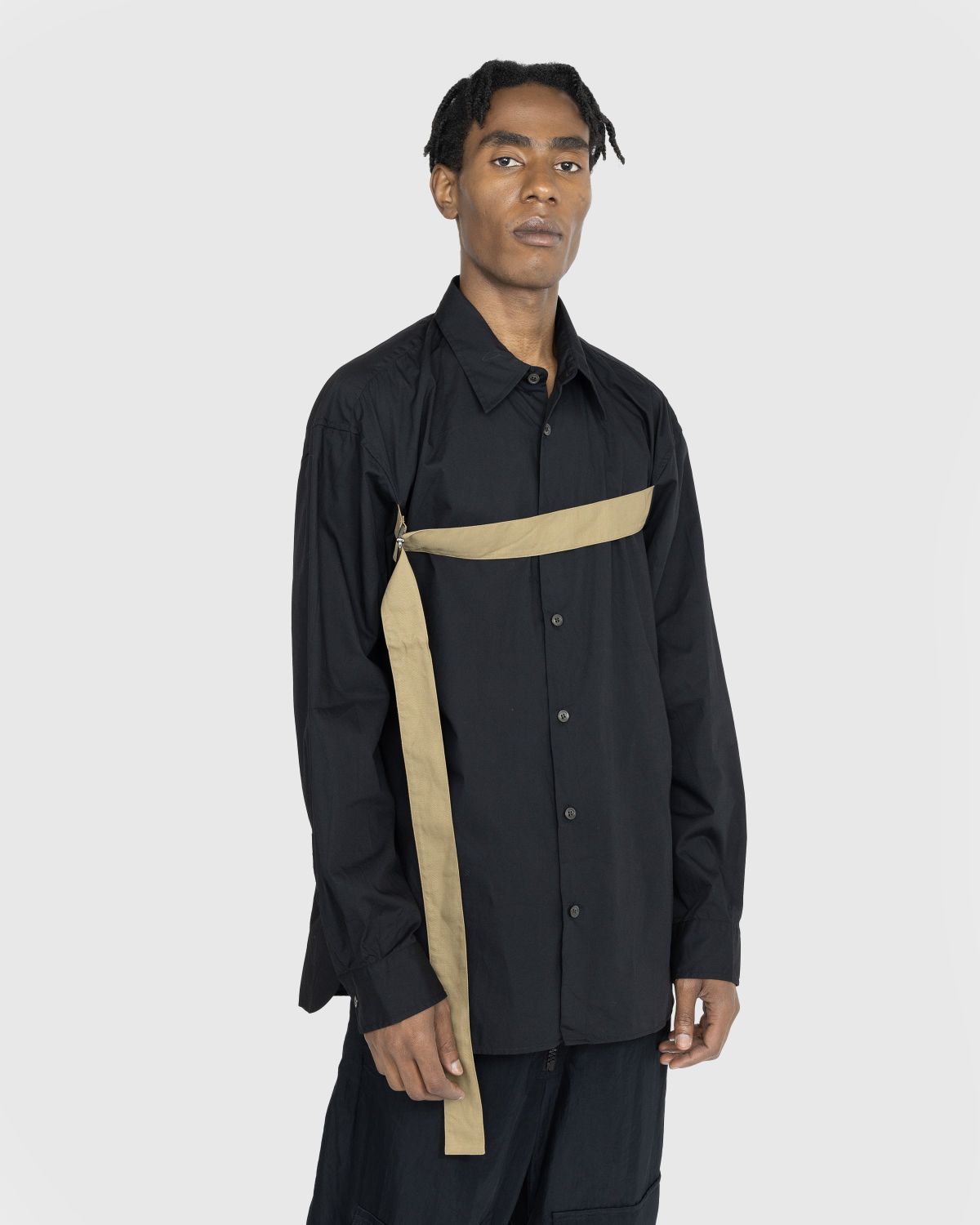 Dries van Noten – Croom Bis Shirt Black - Shirts - Black - Image 2