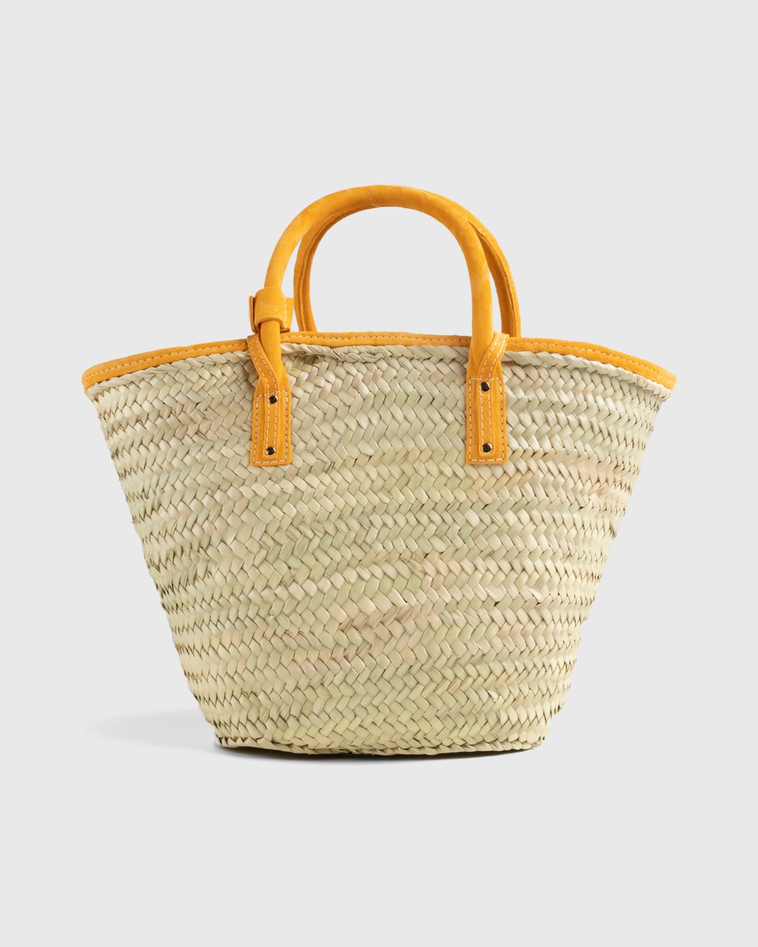 JACQUEMUS – Le Panier Soleil Orange - Bags - Orange - Image 3