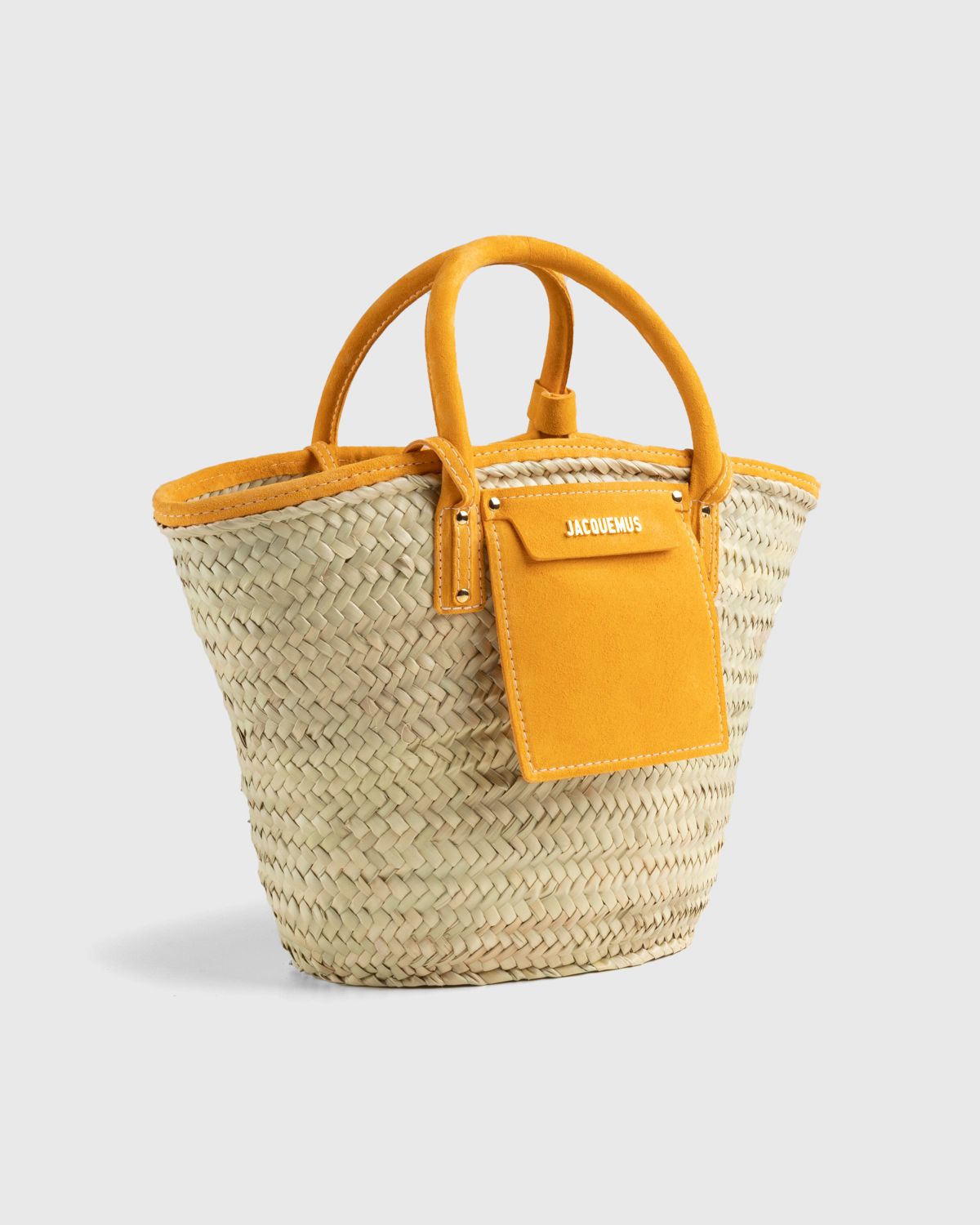 JACQUEMUS – Le Panier Soleil Orange - Shoulder Bags - Orange - Image 2