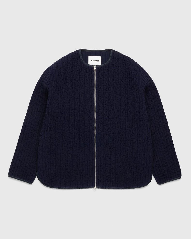 Jil Sander – Knitted Bomber Navy