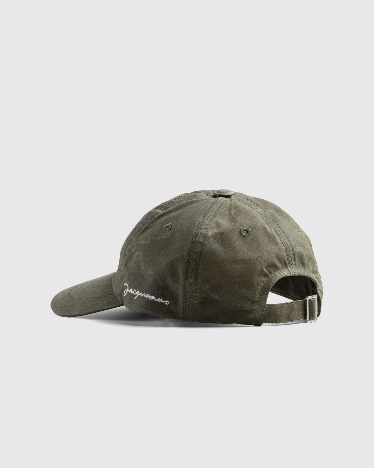 JACQUEMUS – La Casquette Jacquemus Dark Khaki - Hats - Green - Image 3