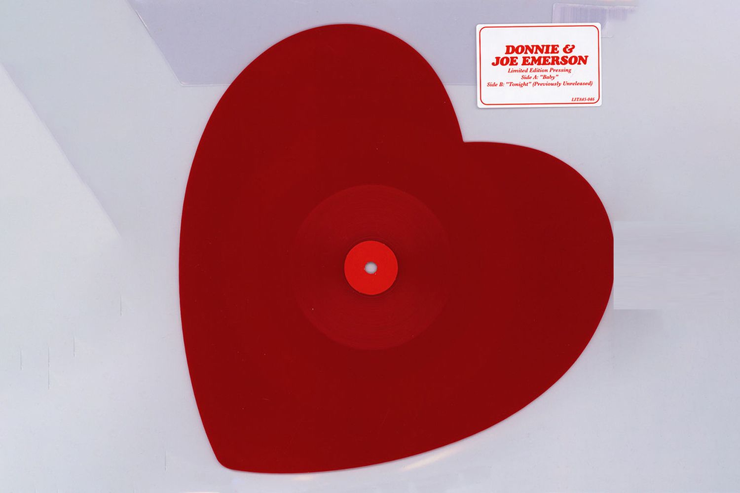 Baby Heart Shaped Vinyl Edition