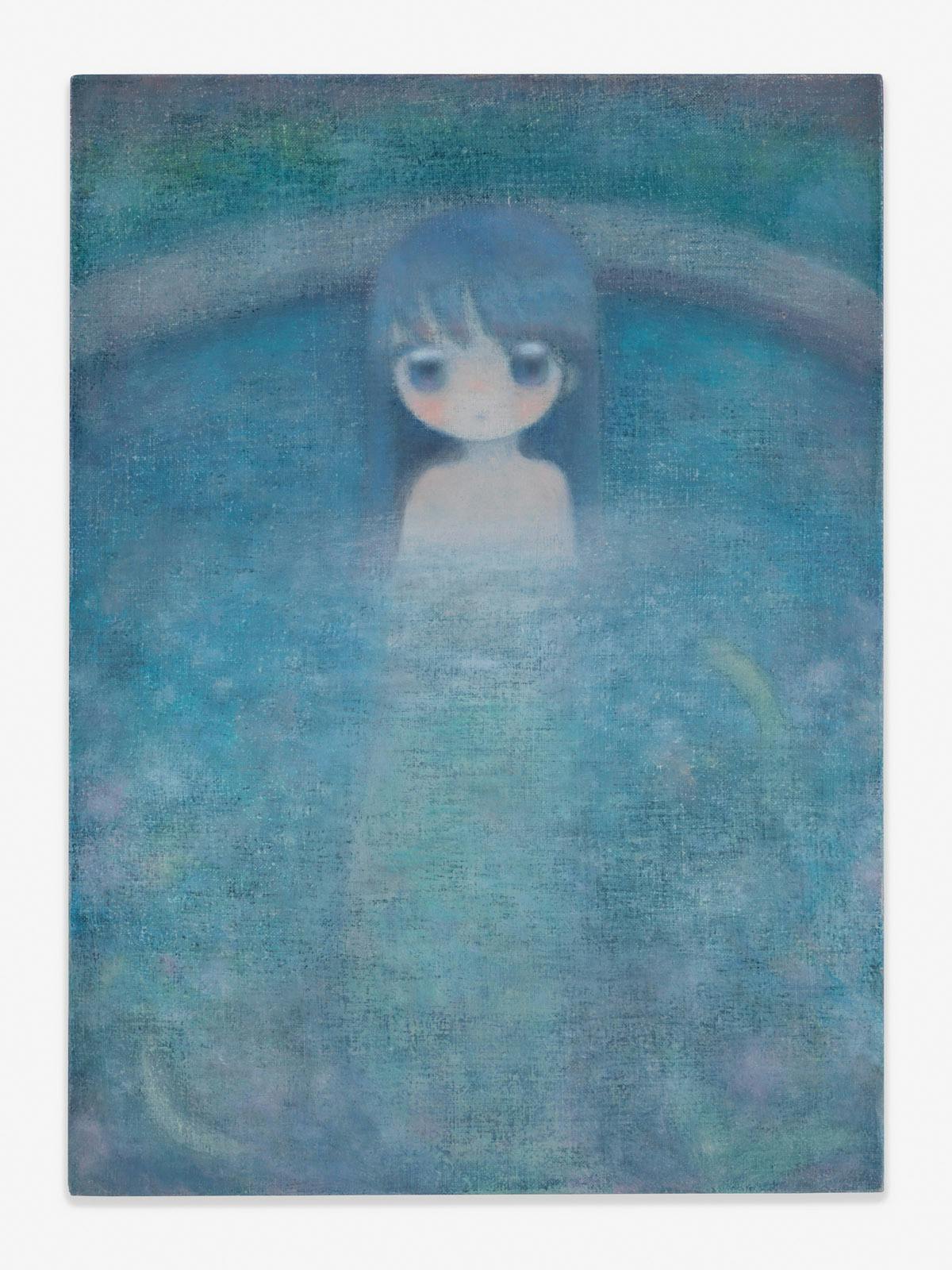 A Semi-circle Spring, 2021, Oil on canvas 33.3 x 24.2 cm | 13 1/8 x 9 1/2 inch