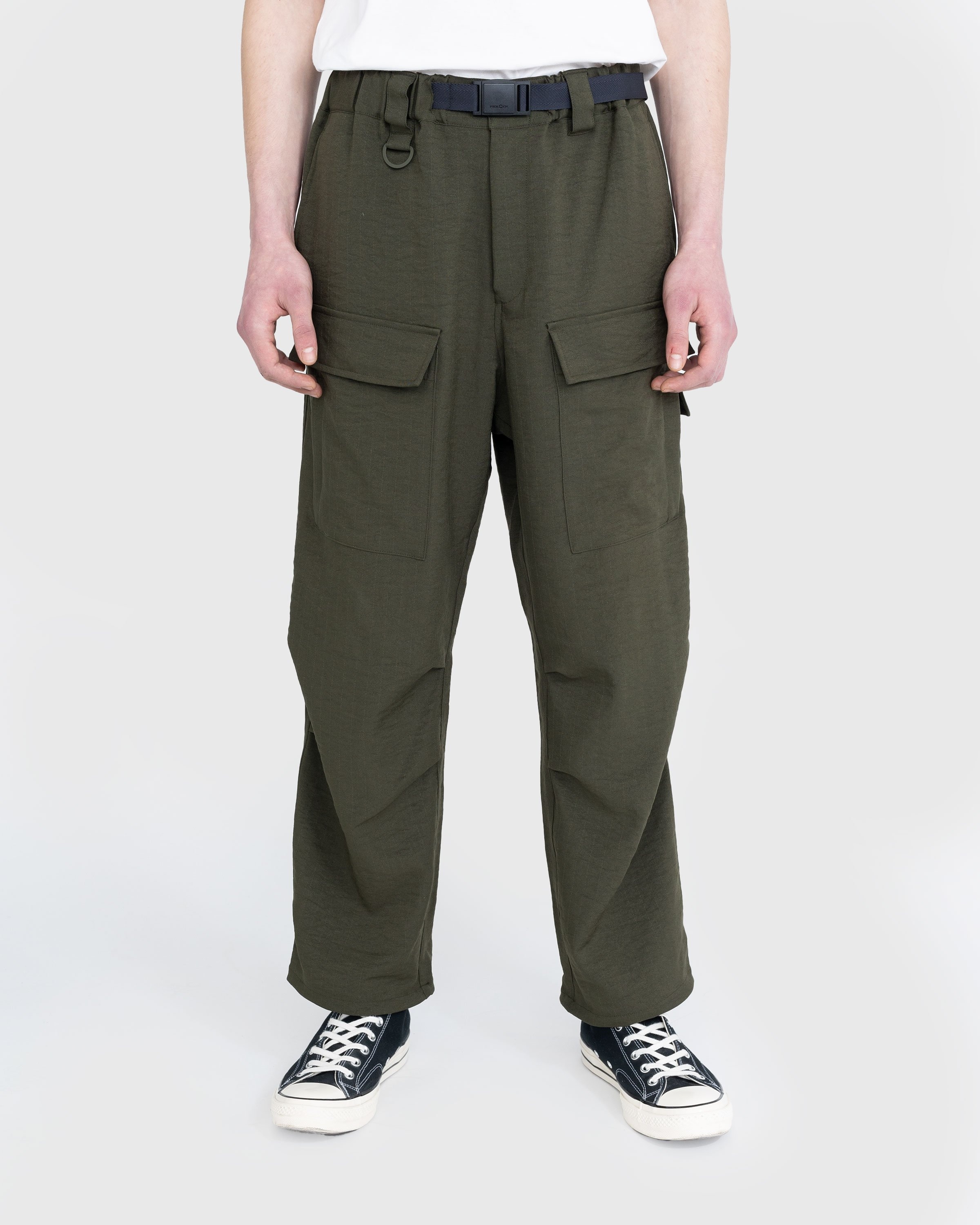 Y-3 – CL SL Cargo Pants - Pants - Green - Image 2