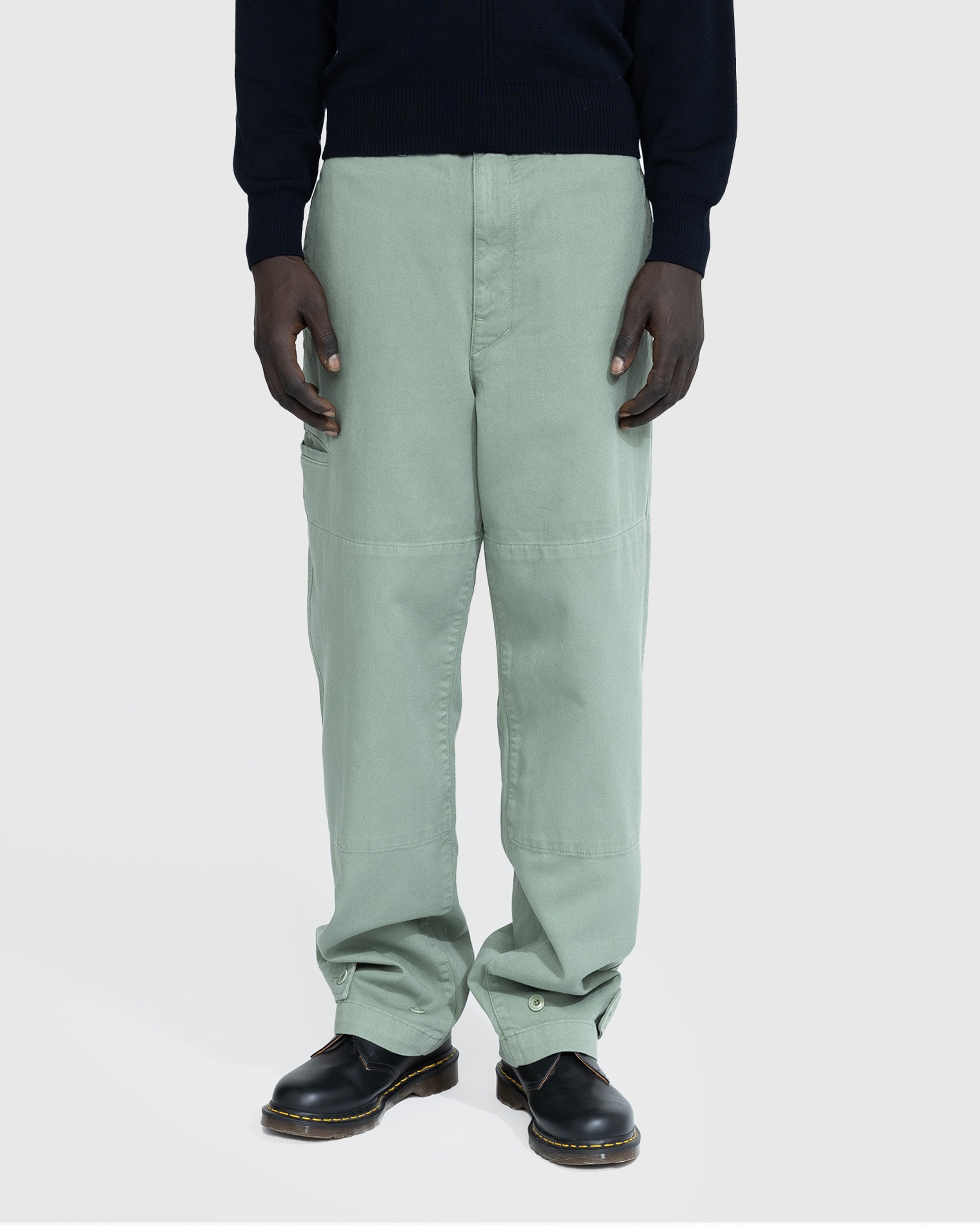 Lemaire Military Pants Hedge Green Highsnobiety Shop