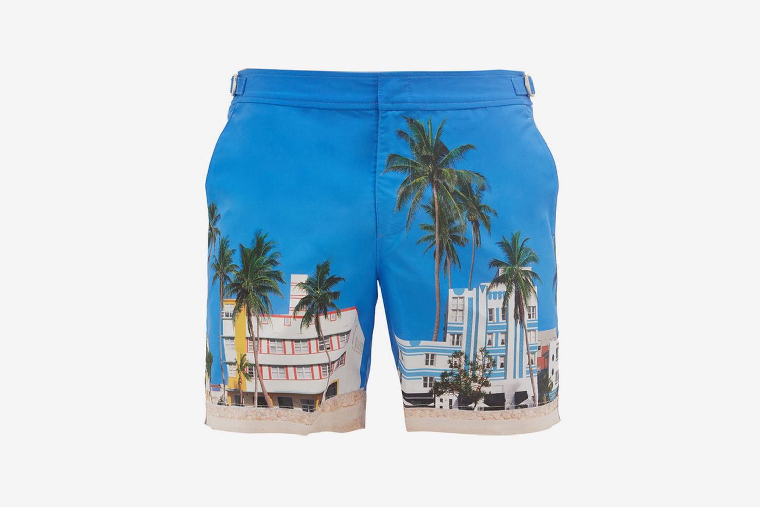 Bulldog Printed Shell Swim Shorts