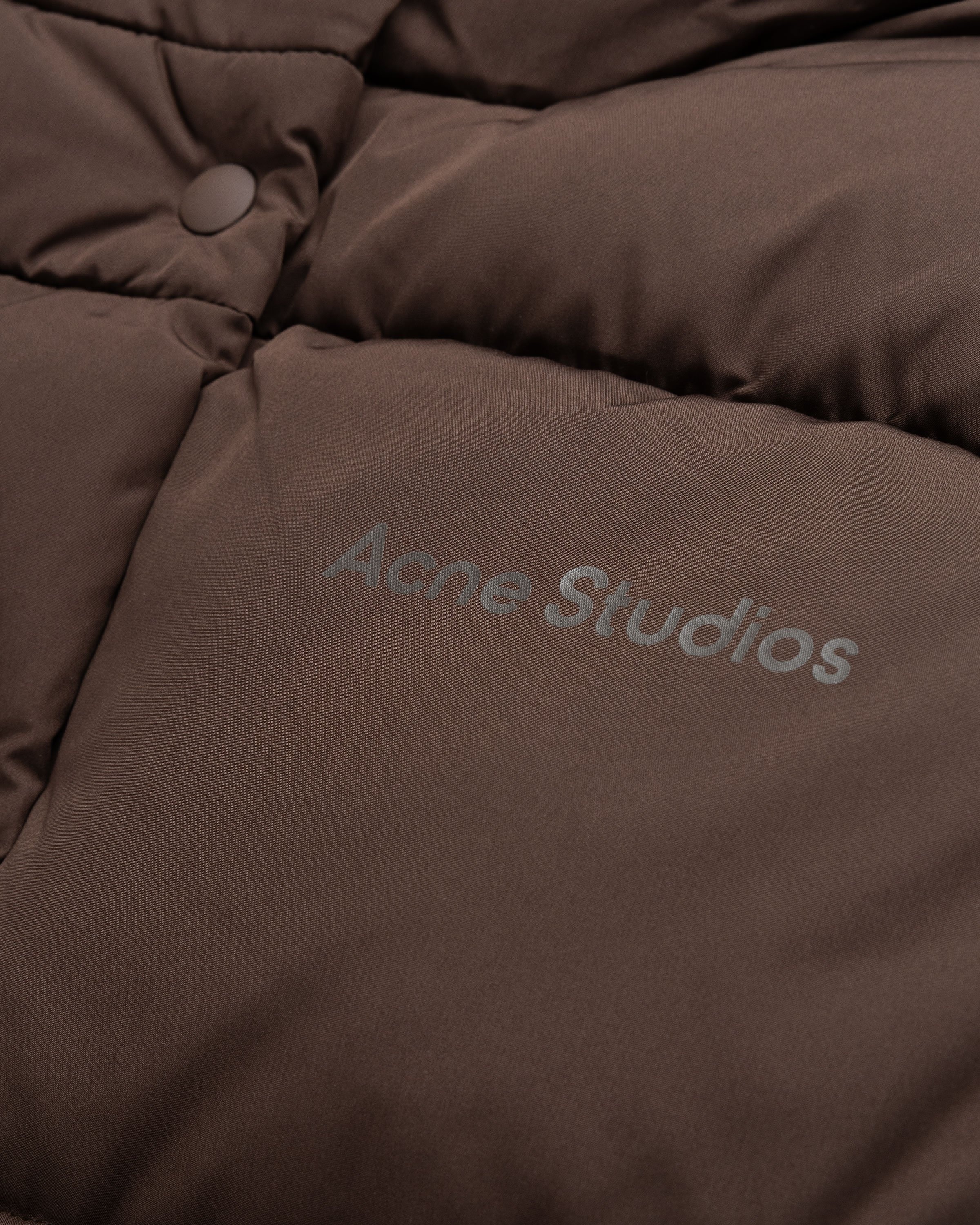 Acne Studios – Puffer Jacket Coffee Brown - Outerwear - Brown - Image 5