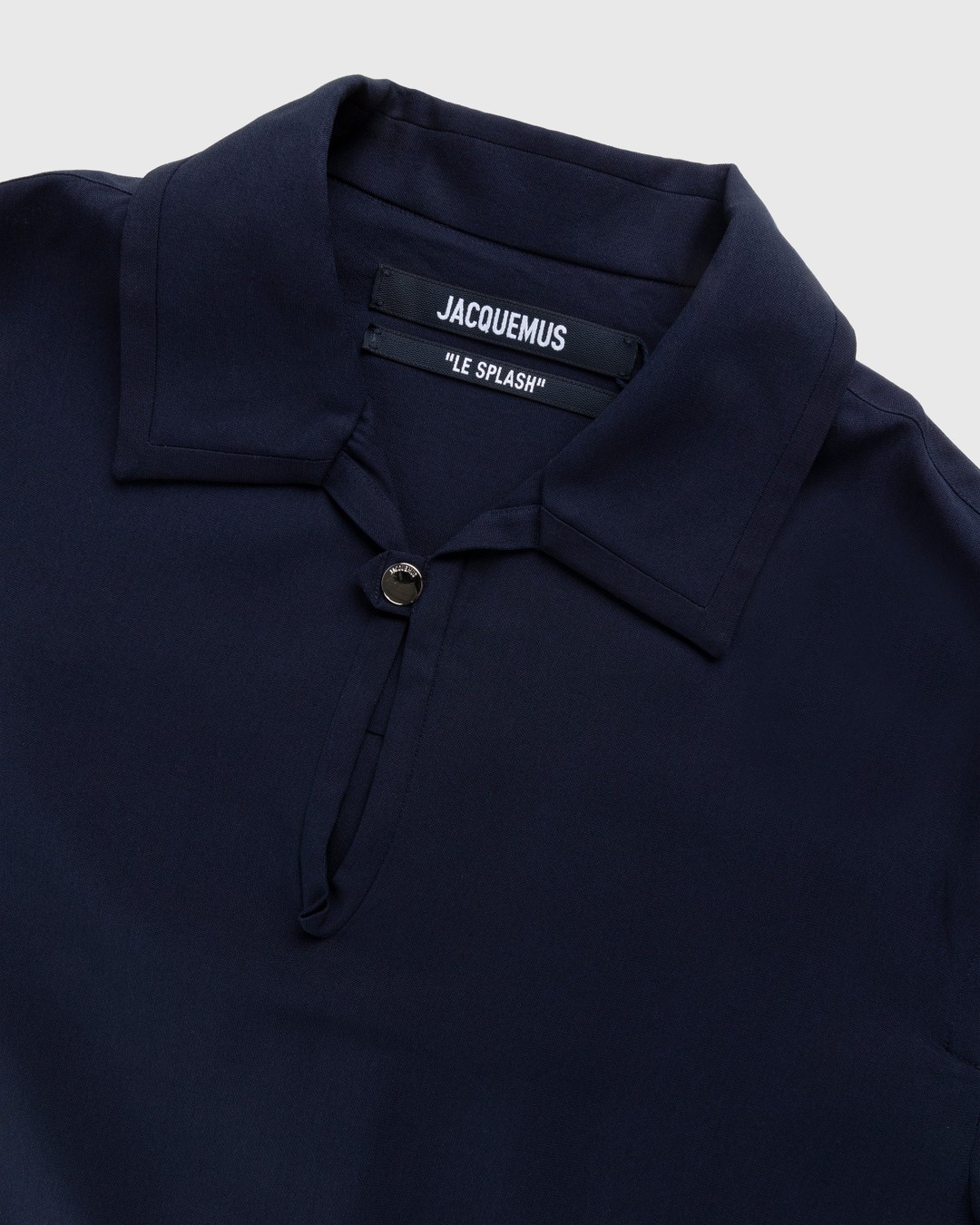 JACQUEMUS – Le Haut Marin Navy - Longsleeve Shirts - Blue - Image 3