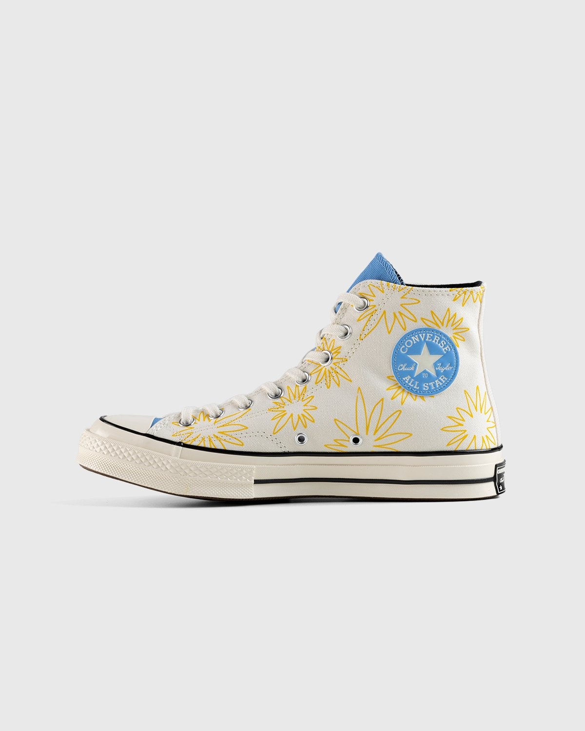 Converse – Chuck 70 Hi Egret/University Blue - Sneakers - Beige - Image 2