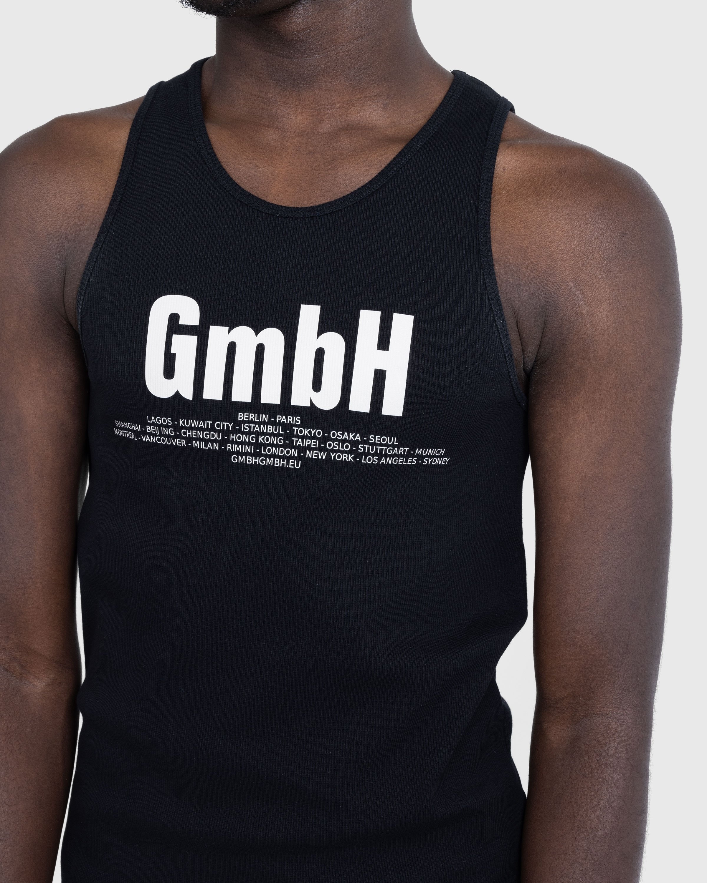 GmbH – Ali Tank Top Black - Men Tops - Black - Image 5