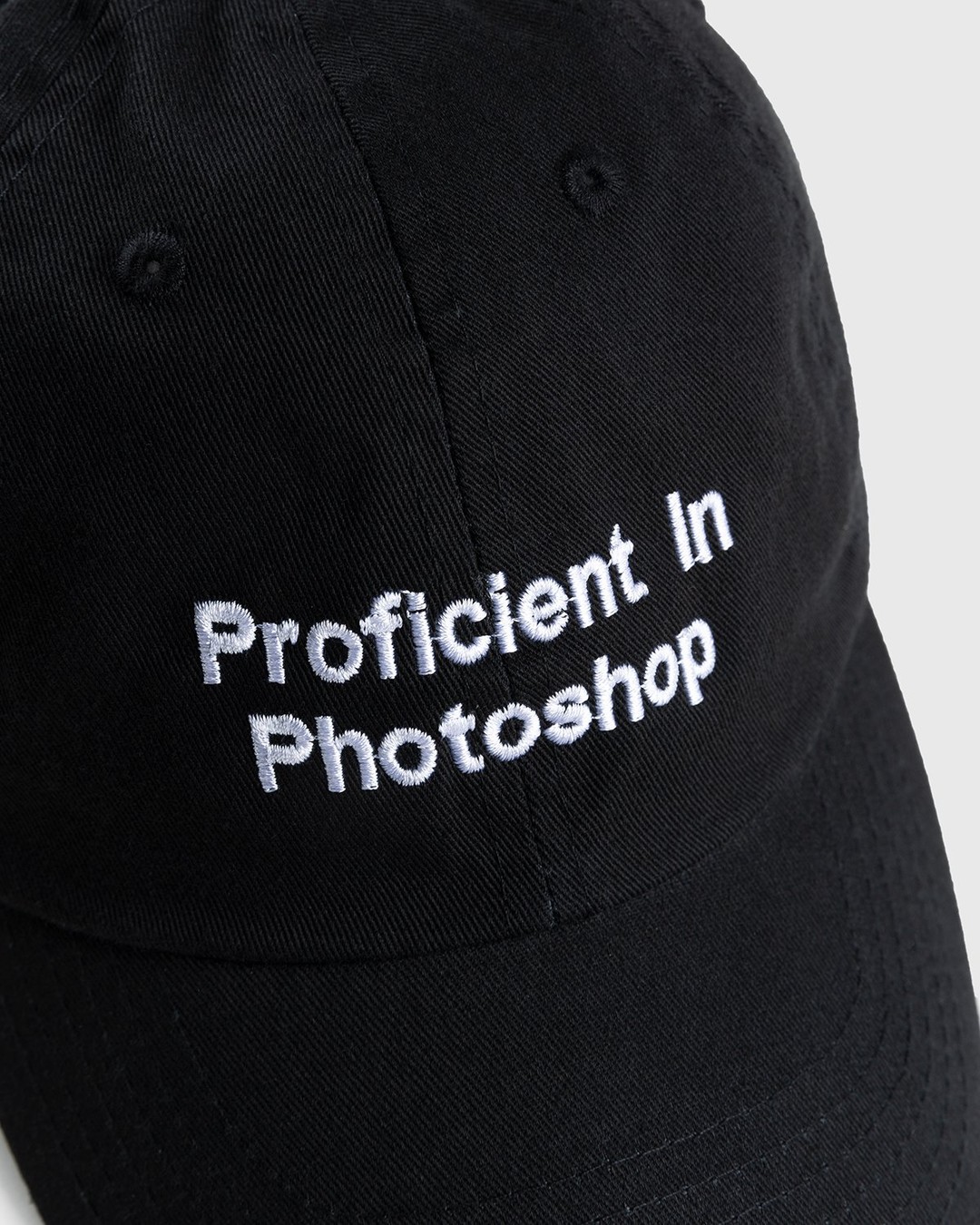 HO HO COCO – Proficient in Photoshop Cap Black  - Hats - Black - Image 4