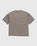 Auralee – Cotton Knit Pocket T-Shirt Grey Beige - T-shirts - Beige - Image 1
