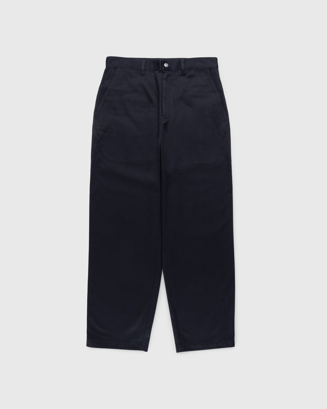 Highsnobiety HS05 – Reverse Twill Baggy Trouser Black - Pants - Black - Image 1