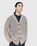 Our Legacy – Cardigan Grey Disintegration Check - Knitwear - Grey - Image 2