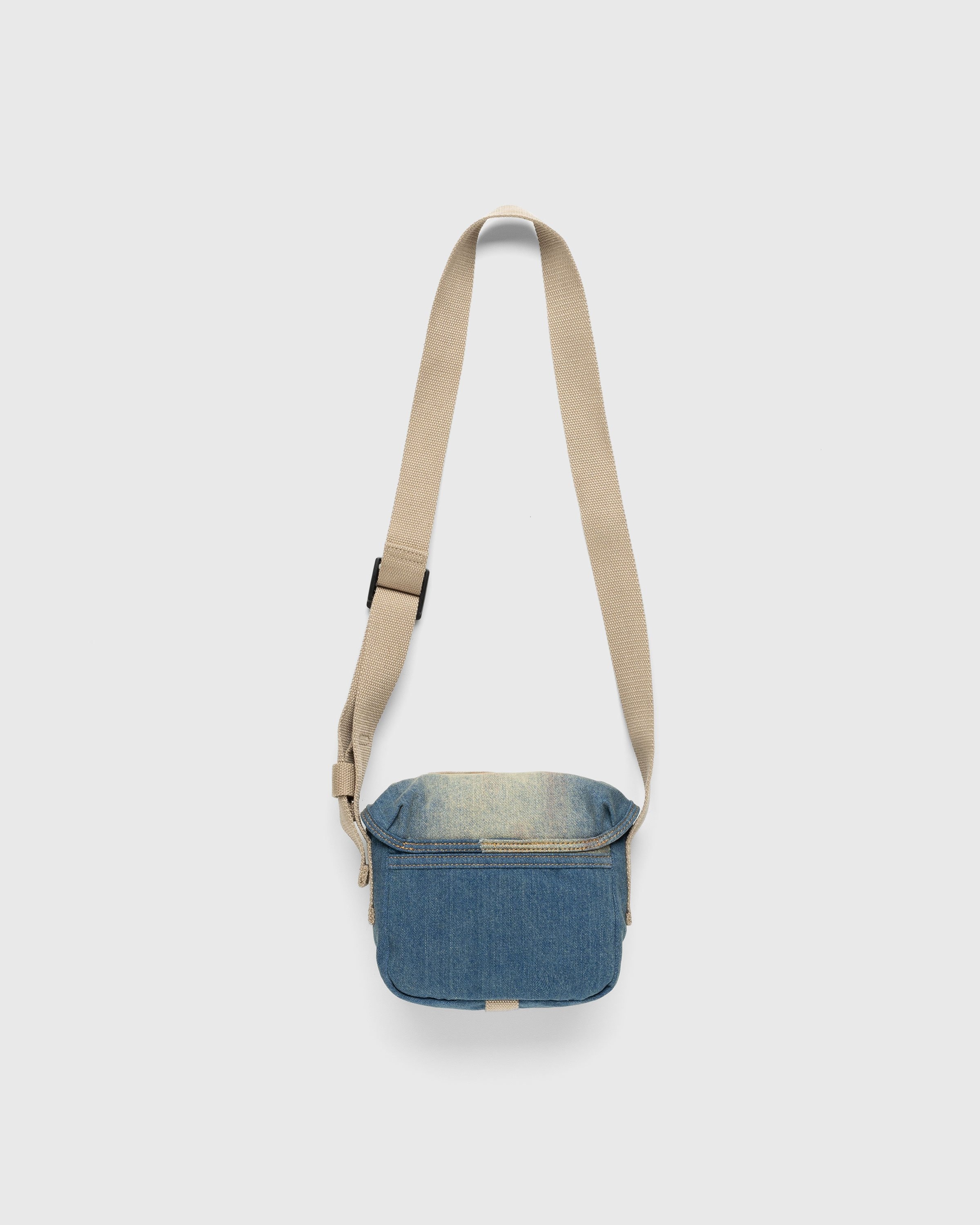 Acne Studios Light Blue/Beige Mini Messenger Bag