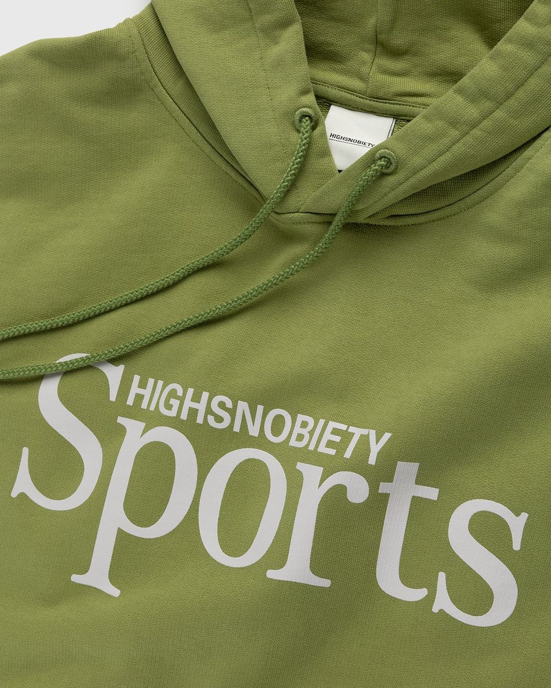 Highsnobiety – HS Sports Logo Hoodie Green | Highsnobiety Shop