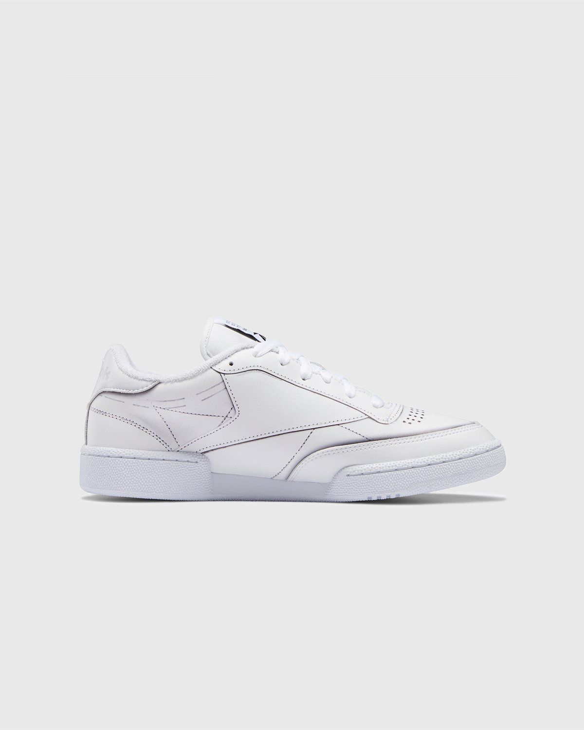 Maison Margiela x Reebok – Club C Trompe L’Oeil White - Sneakers - White - Image 6