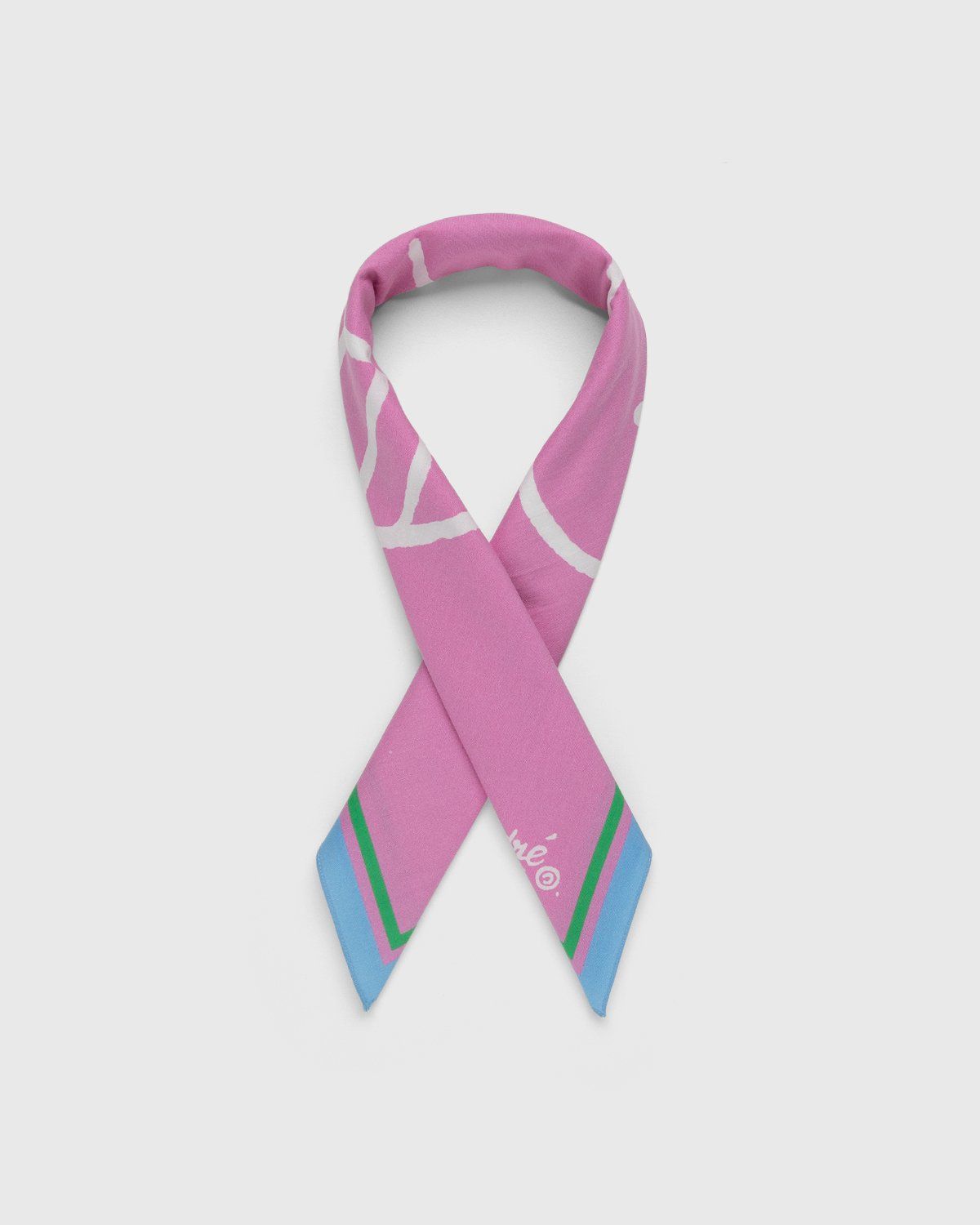Longchamp x André Saraiva – Stoles Pink - Scarves - Pink - Image 2