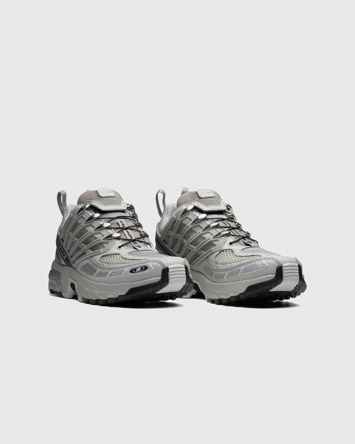 Salomon – ACS PRO Metal/Ghost Gray/Silver Metallic X - Sneakers - Silver - Image 2