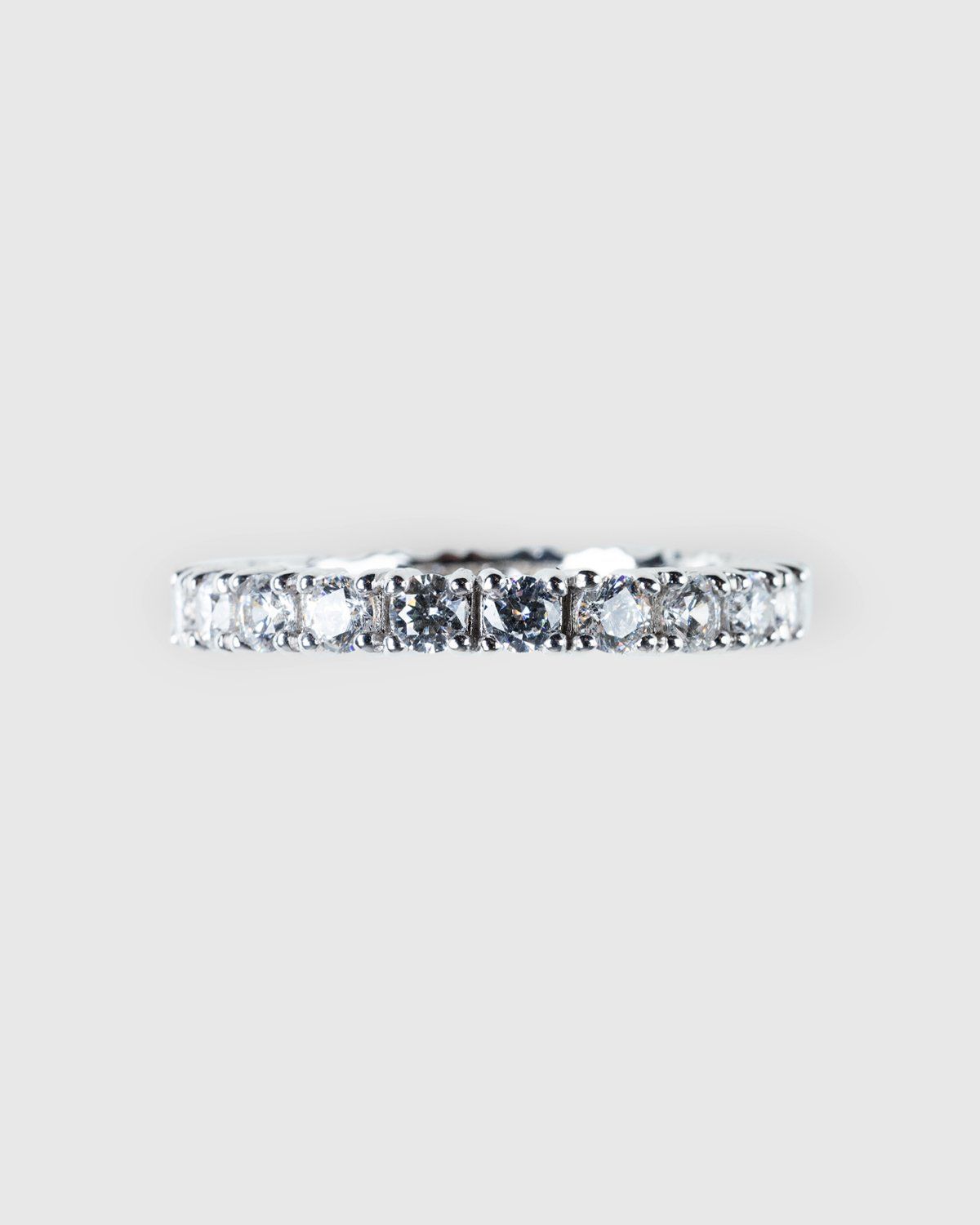 Hatton Labs – White Eternity Ring - Rings - White - Image 1
