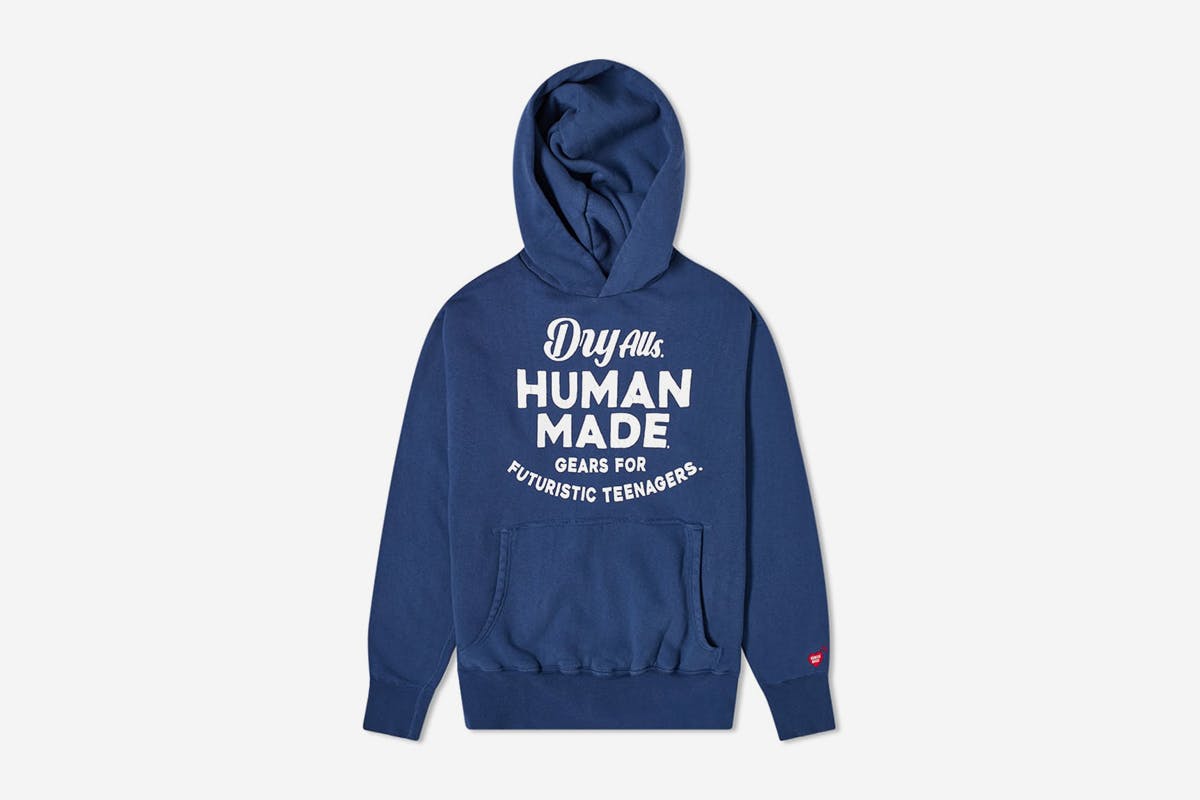 The New Collection From Human Made Just Dropped Online 割引ファッション FLEECE SWEAT MADE HUMAN HOODIE XL NAVY パーカー