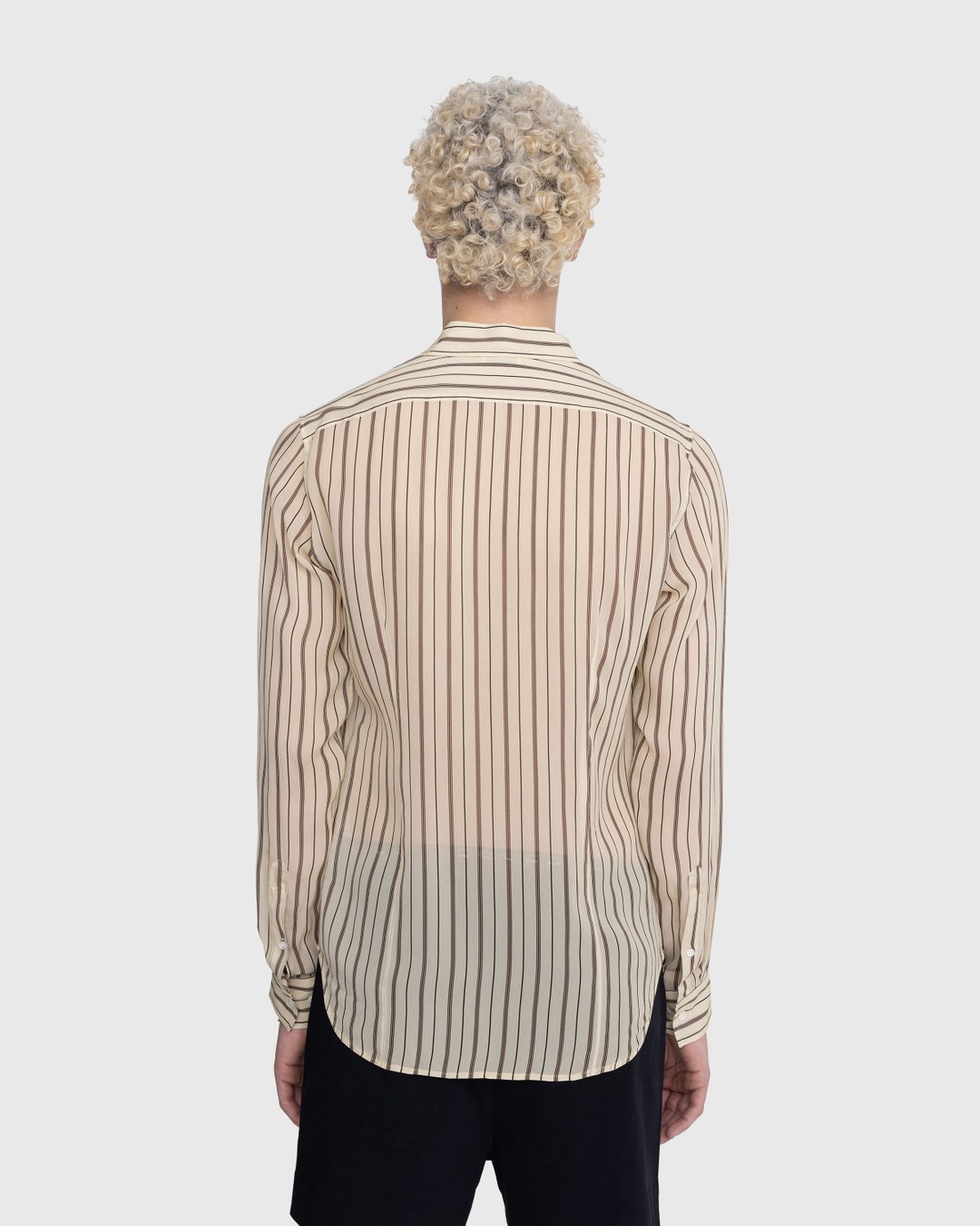 Dries van Noten – Celdon Shirt Ecru - Shirts - Beige - Image 3