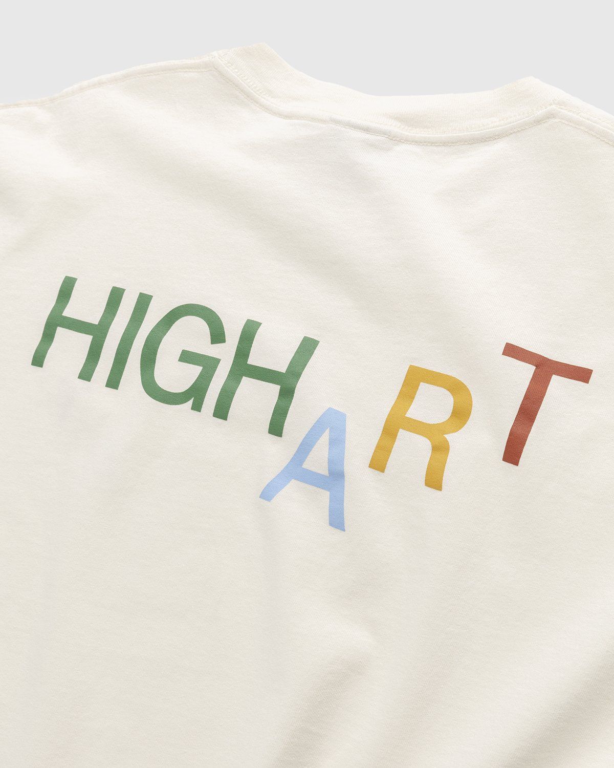 Highsnobiety – HIGHArt Rainbow T-Shirt White - T-shirts - White - Image 3