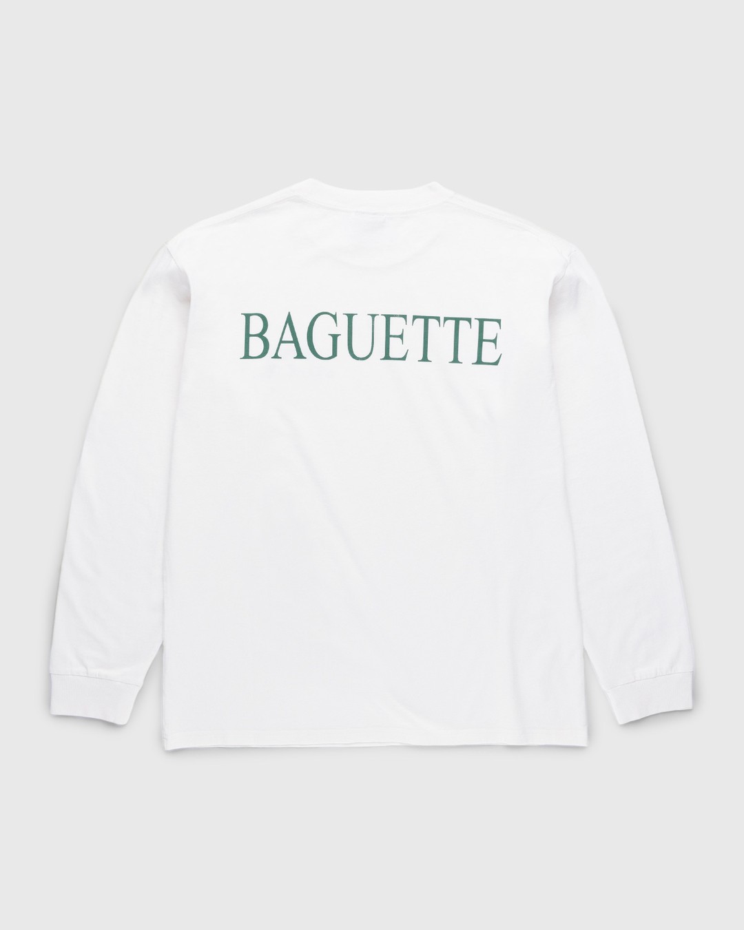Highsnobiety – Not In Paris 4 Baguette Longsleeve White - Longsleeves - White - Image 1
