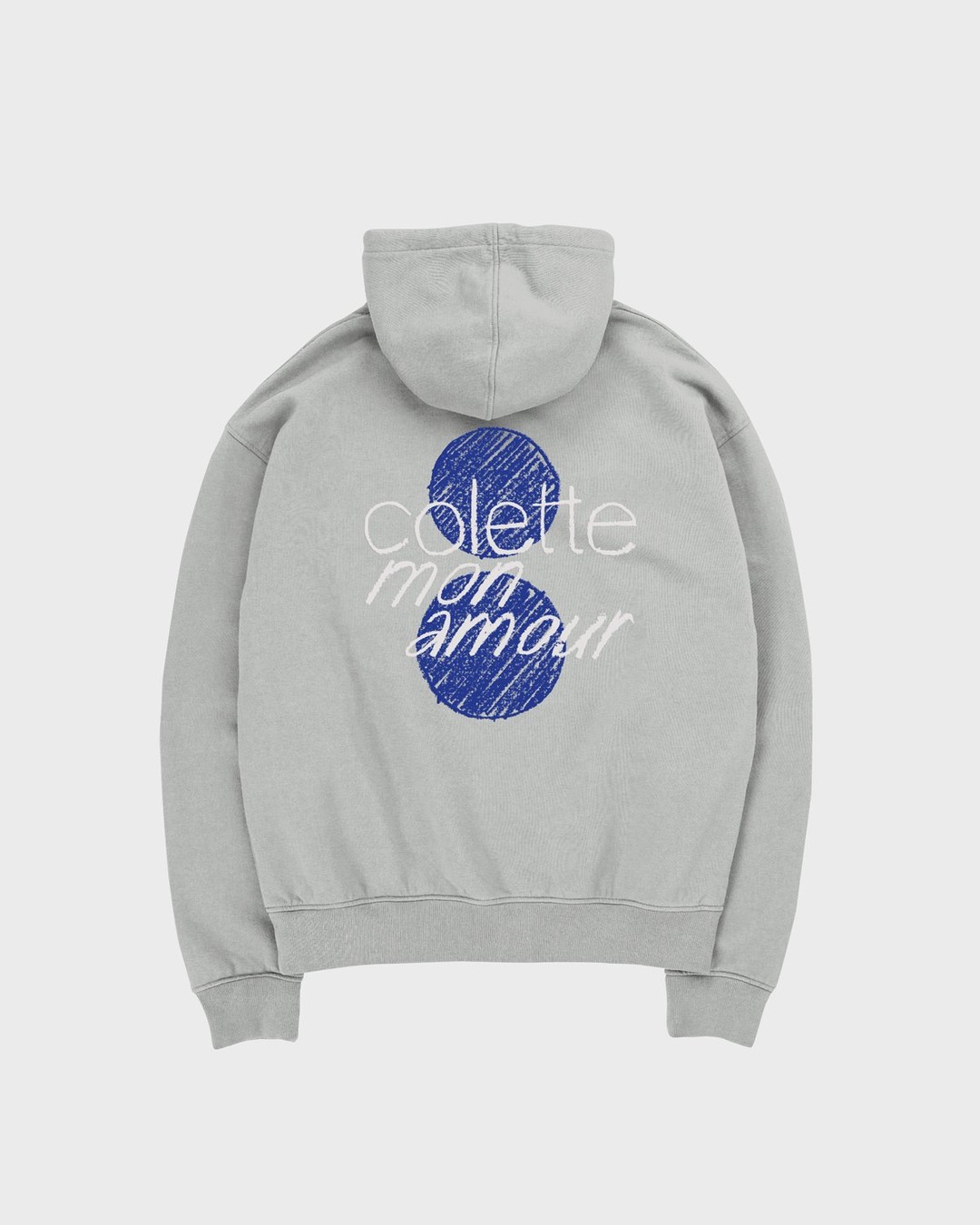 Colette Mon Amour – Dots Hoodie Grey - Sweats - Grey - Image 1