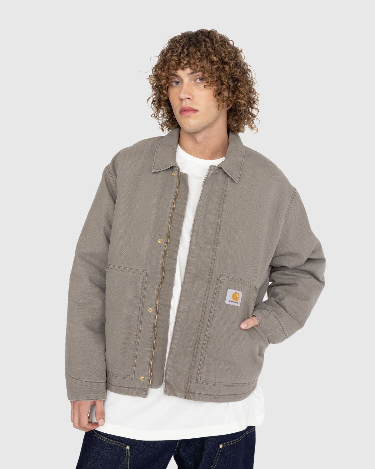 Carhartt WIP – OG Arcan Jacket Barista/Aged Canvas - Outerwear - Multi - Image 2