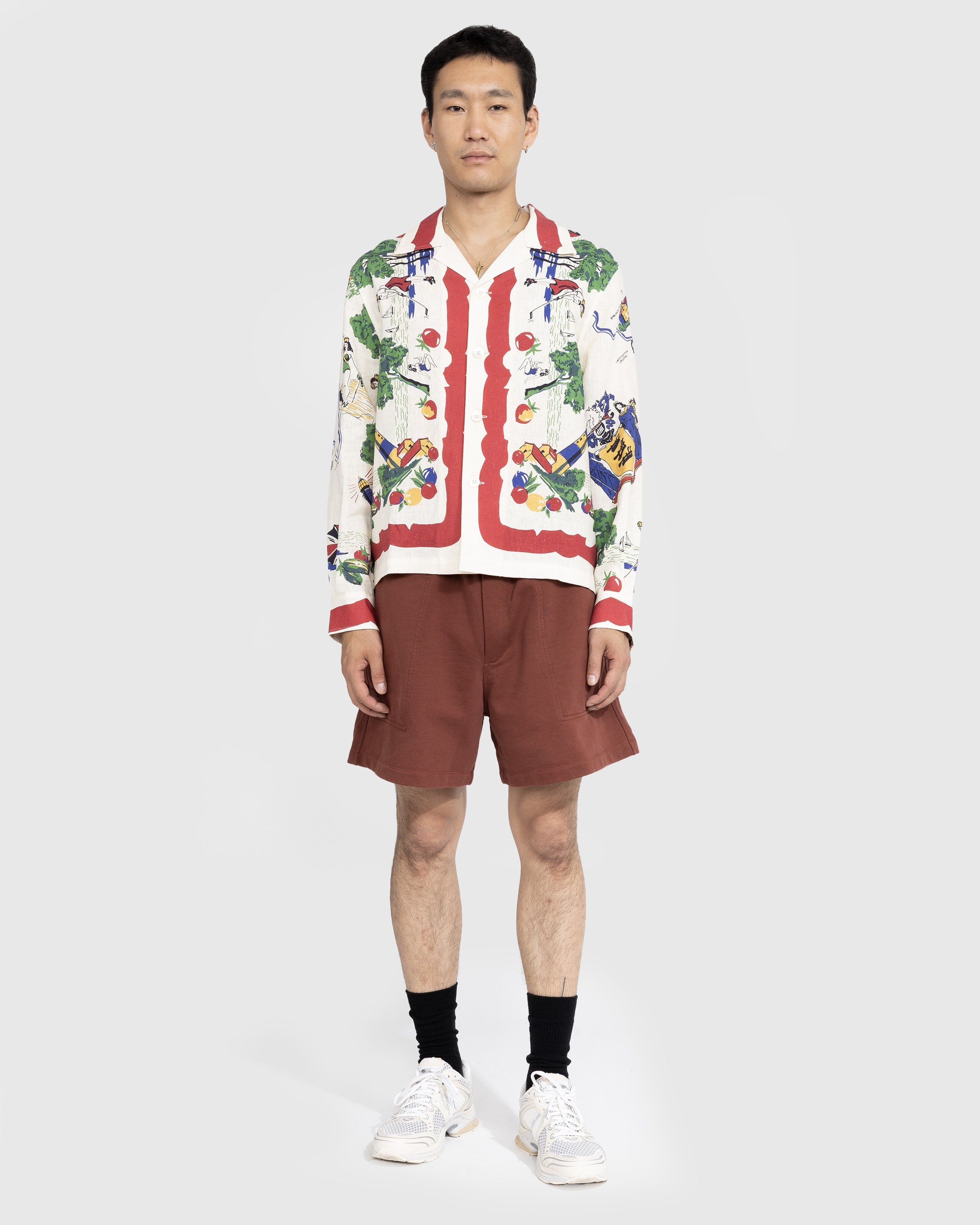 Bode – Garden State Longsleeve Shirt Multi - Shirts - Multi - Image 2