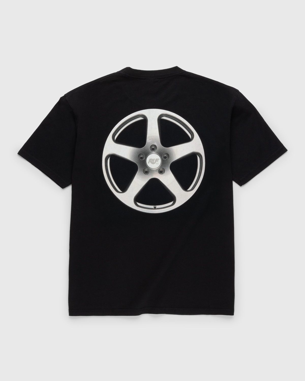 RUF x Highsnobiety – Wheel T-Shirt Black - T-Shirts - Black - Image 1